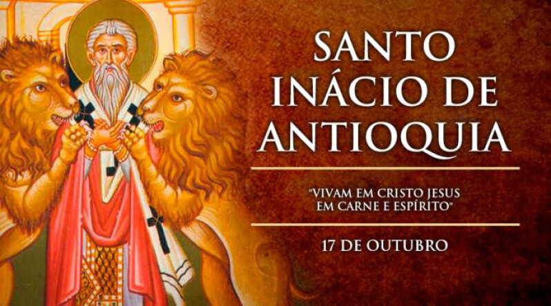 Resultado de imagem para Santo InÃ¡cio de Antioquia